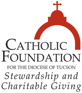 Logo:  Catholic Foundation for the Diocese of Tucson